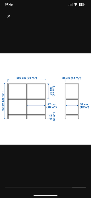 Scaffale Ikea Vittsjo
