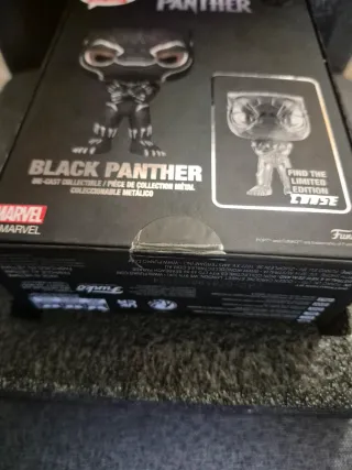 Funko Pop Die Cast Black Panther 06 Exclusivo