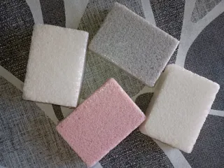 4 Piedras Pómez (Rosa y Blancas)