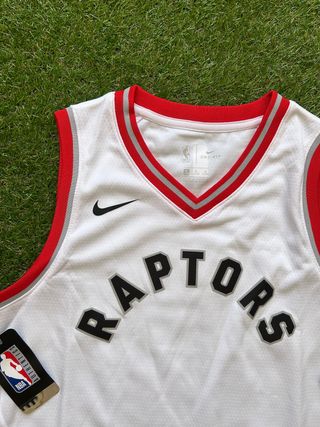 Camiseta Toronto Raptors Blanca Talla L Juvenil