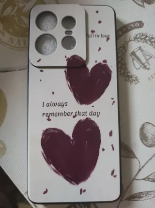 Funda Motorola Edge 50 Pro Corazones