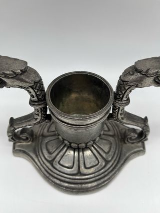Candelabro Vintage Pareja Dragones