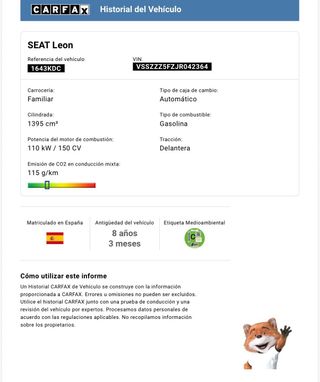 SEAT León 1.4 TSI 110kW (150CV) ACT St&Sp FR Plus