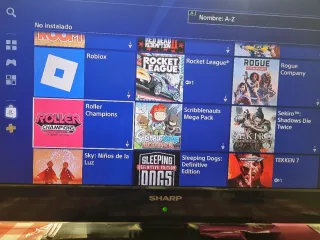 PS4 500GB con +de 25 Juegos Físicos y Digitales