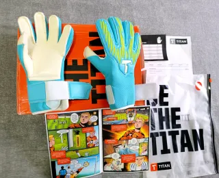 T1TAN Rebel 2.0 Guantes Azul Cielo Talla 6