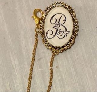 Porta abanico  Fallera Letra B