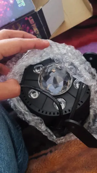 Luz LED para fiestas multicolor 0.3Kg 130X90X130mm