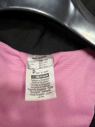 Cazadora esquí niña Wedze rosa