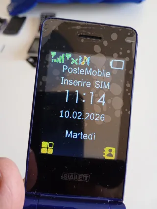TELEFONO CELLULARE SAIET MODELLO SELECT 2 USATO