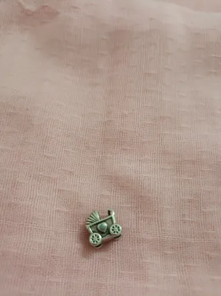 Estilo Pandora Cochecito Bebé Plata 925