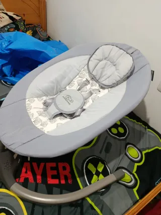 Hamaca bebé a pilas con música no hago envío