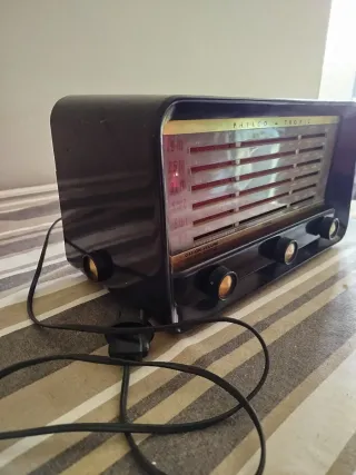 Rádio Philco Tropic A36555 para restaurar, 1941
