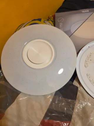 Lámpara LED  40cm Blanca