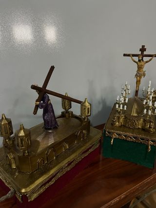 Maquetas de pasos de Semana Santa
