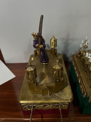Maquetas de pasos de Semana Santa