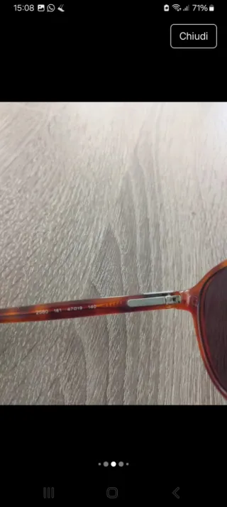 Occhiali da sole Salvatore Ferragamo marroni