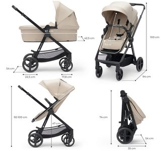 Kinderkraft NEWLY Carrito 3 en 1 I-Size NUEVO