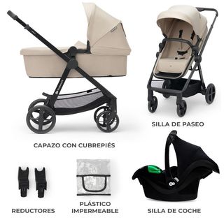 Kinderkraft NEWLY Carrito 3 en 1 I-Size NUEVO