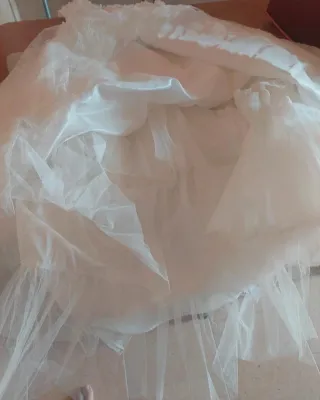 Vestido de comunión niña blanco