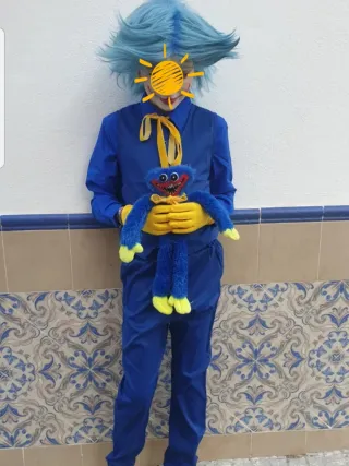 Disfraz Huggy Wuggy, de la 10 a la 12 aprox.