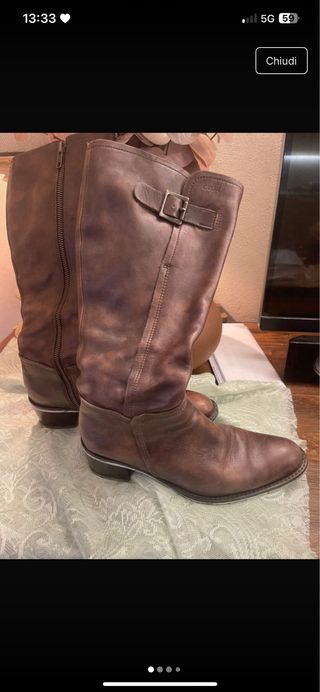 Stivali Geox marroni vintage
