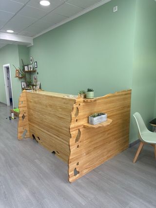 Banco reception personalizzato