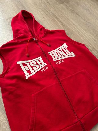 Chaleco Fishbone con capucha Talla M