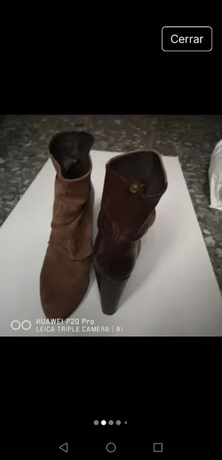 Botines Martinelli Mujer Marrones, muy bien