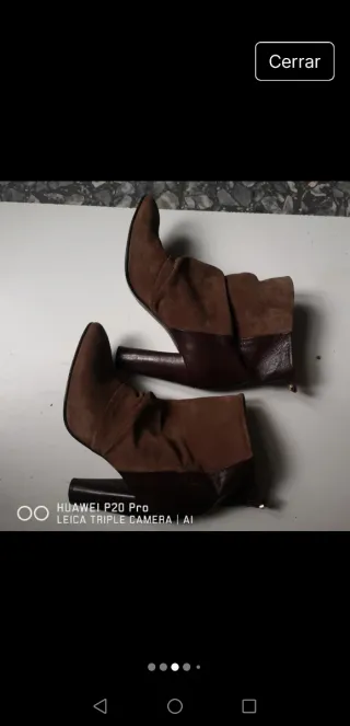 Botines Martinelli Mujer Marrones, muy bien