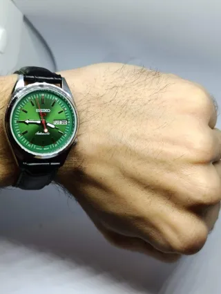 Reloj Seiko 5 Automático 6309 Verde