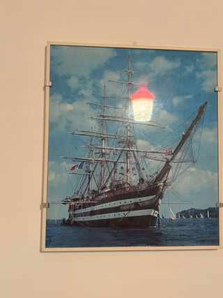 Set 3 Stampe Navi Amerigo Vespucci e Velieri