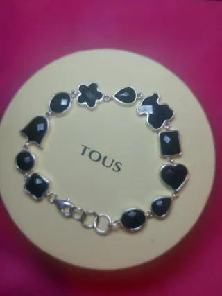 Pulsera Tous Plata Ónix