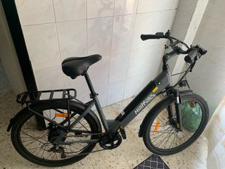 Bicicleta Eléctrica HillMiles Gris