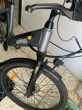 Bicicleta Eléctrica HillMiles Gris
