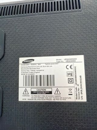 Televisor Samsung Negro