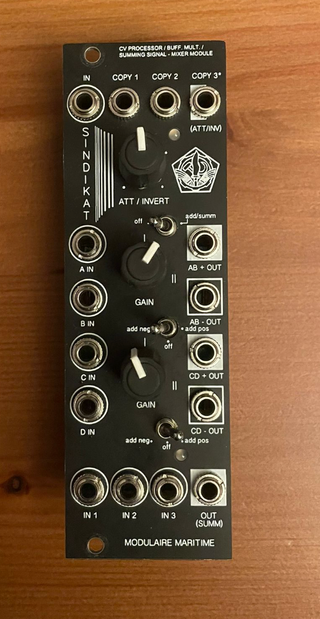 Módulo Eurorack Modulaire Maritime Sindikat
