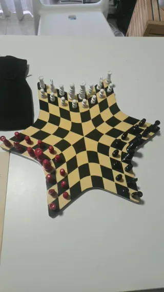 Ajedrez Estrella 3D