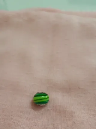 Viceroy Plata Charm Verde