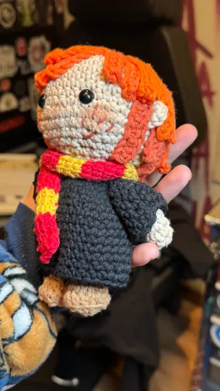 Trío Dorado Amigurumi Crochet