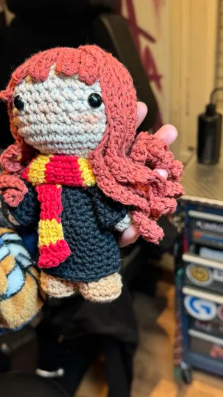 Trío Dorado Amigurumi Crochet