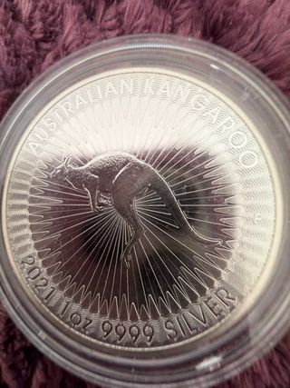 Onza Plata Kangaroo 2021 999.9