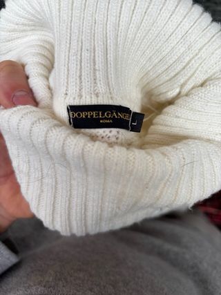 Maglione Doppelgänger bianco