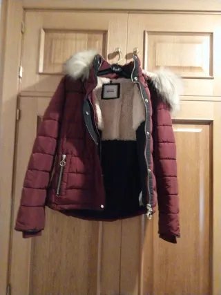 Abrigo verde + Abrigo granate (regalo)