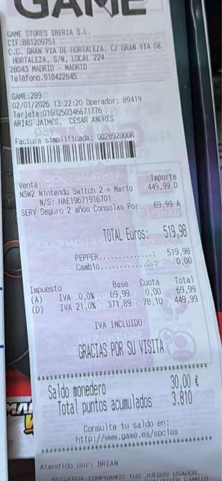 Nintendo Switch + Mario Kart 8 Deluxe