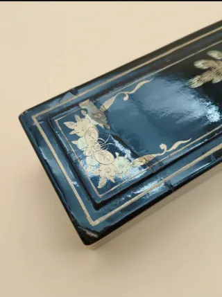 Caja china lacada S.XIX Cantón