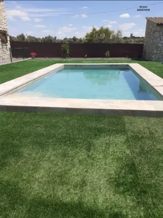 Césped artificial reciclado