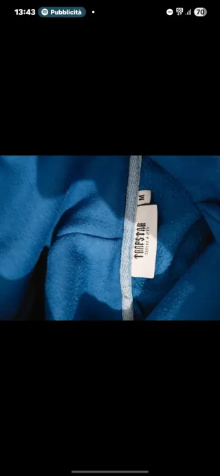 Felpa Trapstar Blu