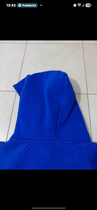 Felpa Trapstar Blu