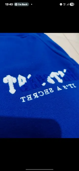 Felpa Trapstar Blu