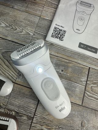 Depiladora eléctrica Braun